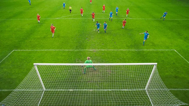 赛程、比分与预测界面演示